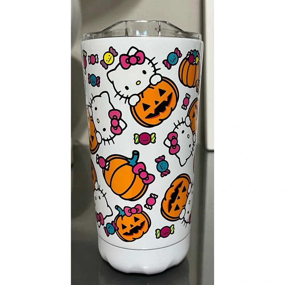 NWT Hello Kitty Halloween Stainless Steel Tumbler - Picture 1 of 2
